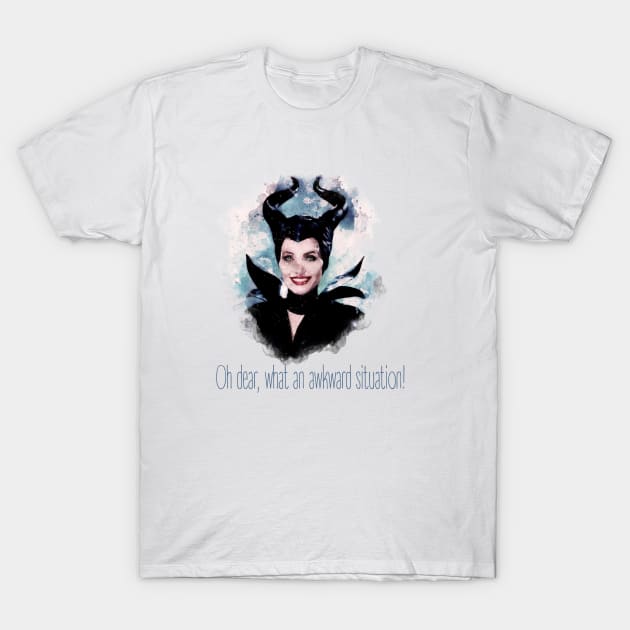 Maleficent T-Shirt by nina13